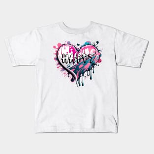 Sweet Happy Heart Kids T-Shirt